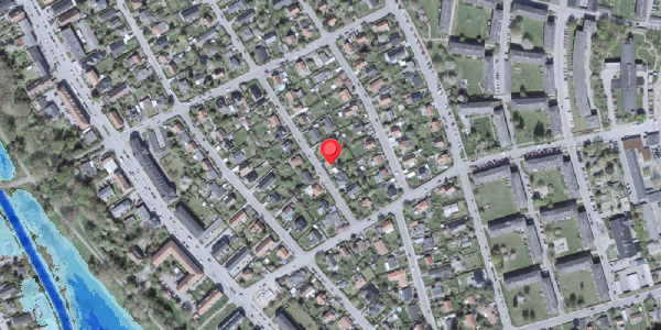 Oversvømmelsesrisiko fra vandløb på Danhaven 39, 2500 Valby