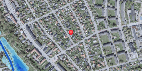 Oversvømmelsesrisiko fra vandløb på Danhaven 41, . , 2500 Valby