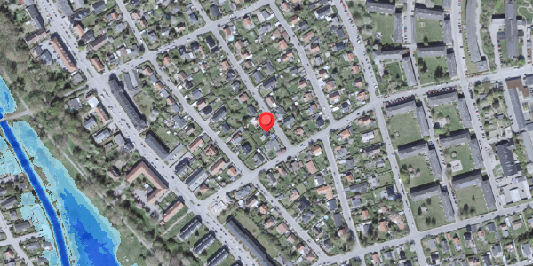 Oversvømmelsesrisiko fra vandløb på Danhaven 48, . , 2500 Valby
