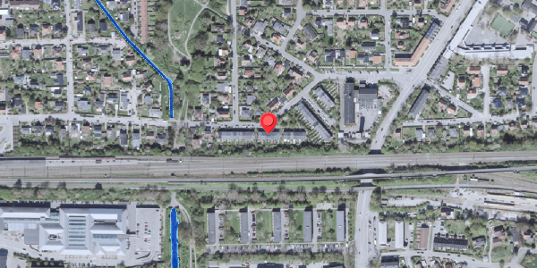 Oversvømmelsesrisiko fra vandløb på Dæmningen 21, 2500 Valby