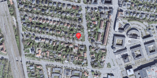 Oversvømmelsesrisiko fra vandløb på Ehlersvej 8, 2900 Hellerup
