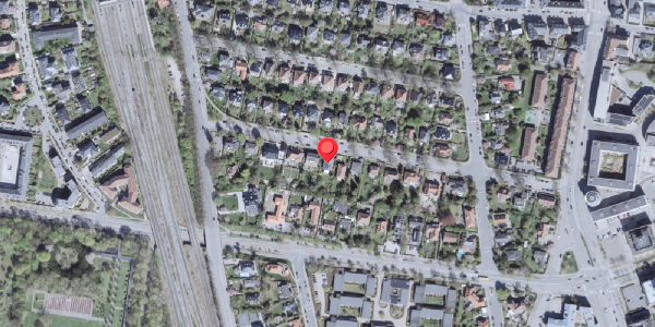 Oversvømmelsesrisiko fra vandløb på Ehlersvej 21, 2900 Hellerup