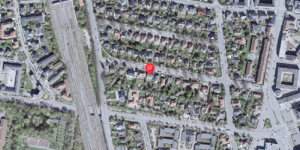 Oversvømmelsesrisiko fra vandløb på Ehlersvej 25, . , 2900 Hellerup
