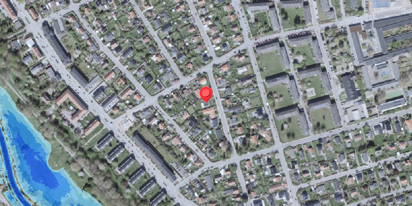 Oversvømmelsesrisiko fra vandløb på Englodden 4, . , 2500 Valby