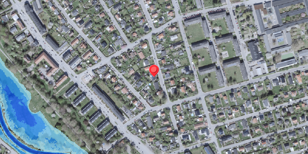 Oversvømmelsesrisiko fra vandløb på Englodden 8, . , 2500 Valby