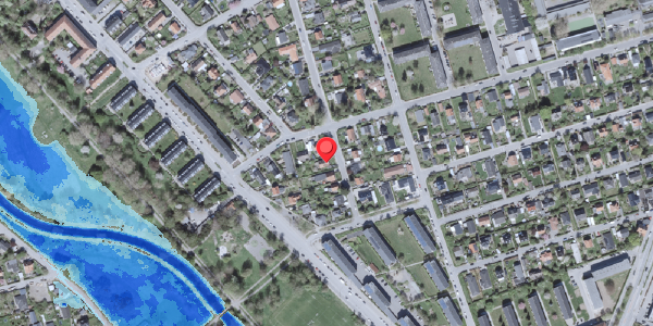 Oversvømmelsesrisiko fra vandløb på Englodden 16, . , 2500 Valby