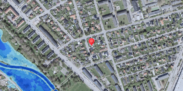 Oversvømmelsesrisiko fra vandløb på Englodden 19, . , 2500 Valby