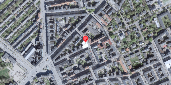 Oversvømmelsesrisiko fra vandløb på Faksegade 13, 2. tv, 2100 København Ø