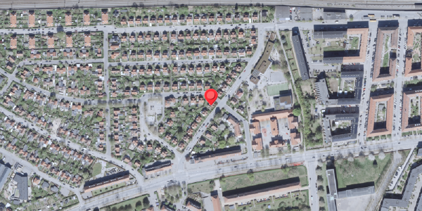 Oversvømmelsesrisiko fra vandløb på Fengersvej 13, 2500 Valby