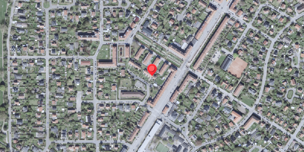 Oversvømmelsesrisiko fra vandløb på Havebo 4C, . , 2500 Valby