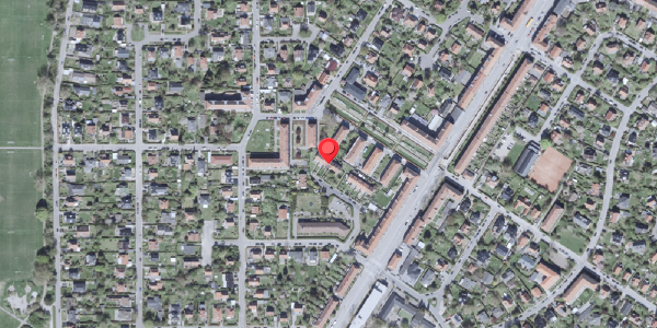 Oversvømmelsesrisiko fra vandløb på Havebo 4K, . , 2500 Valby