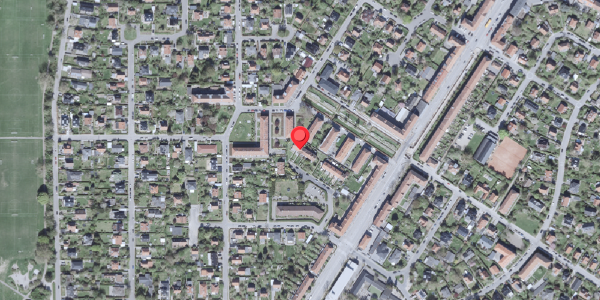 Oversvømmelsesrisiko fra vandløb på Havebo 4L, . , 2500 Valby