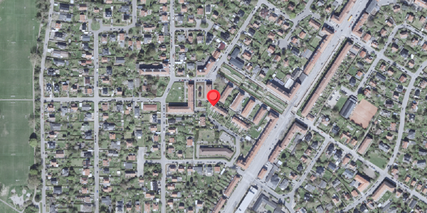 Oversvømmelsesrisiko fra vandløb på Havebo 4M, . , 2500 Valby
