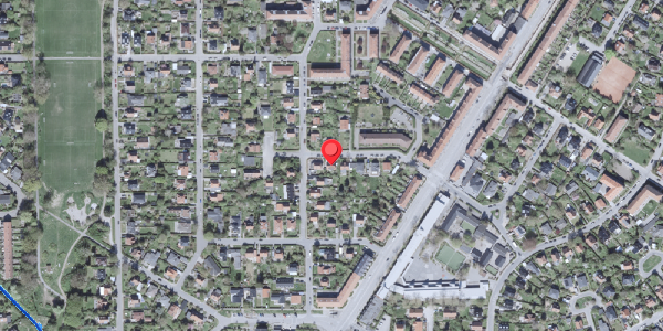Oversvømmelsesrisiko fra vandløb på Havebo 11A, . , 2500 Valby