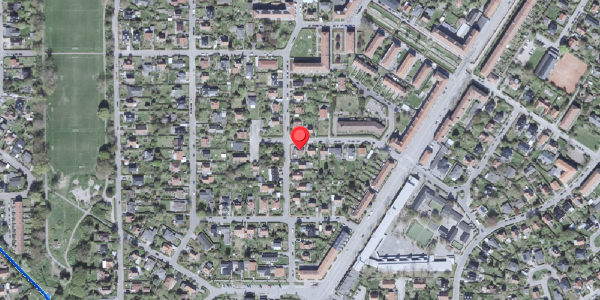 Oversvømmelsesrisiko fra vandløb på Havebo 11B, . , 2500 Valby