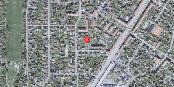 Oversvømmelsesrisiko fra vandløb på Havebo 18, . , 2500 Valby
