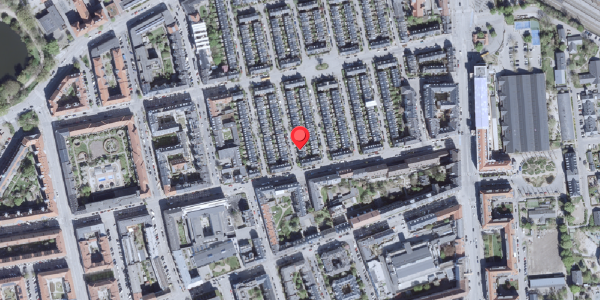 Oversvømmelsesrisiko fra vandløb på Heisesgade 6, 2100 København Ø