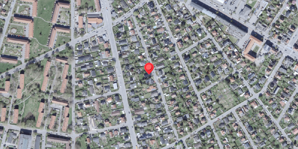Oversvømmelsesrisiko fra vandløb på Hellestedvej 21, 2700 Brønshøj