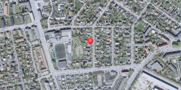 Oversvømmelsesrisiko fra vandløb på Højbovej 22, st. , 2500 Valby