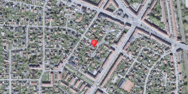 Oversvømmelsesrisiko fra vandløb på Lindebugten 21, 2500 Valby