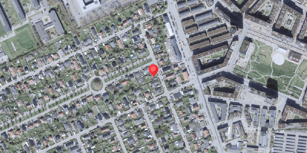 Oversvømmelsesrisiko fra vandløb på Lindehaven 12, . , 2500 Valby