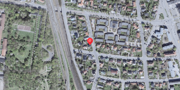 Oversvømmelsesrisiko fra vandløb på Lundevangsvej 15, 2900 Hellerup