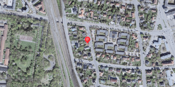 Oversvømmelsesrisiko fra vandløb på Lundevangsvej 19, 2900 Hellerup