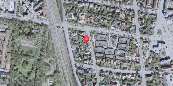 Oversvømmelsesrisiko fra vandløb på Lundevangsvej 21, 2900 Hellerup