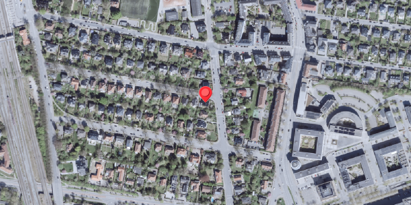 Oversvømmelsesrisiko fra vandløb på Nordkrog 1, . , 2900 Hellerup