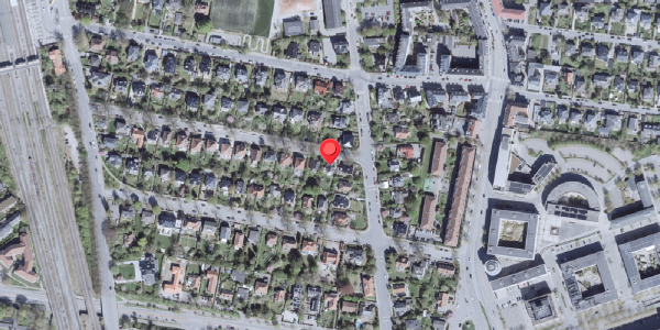 Oversvømmelsesrisiko fra vandløb på Nordkrog 3, 2900 Hellerup