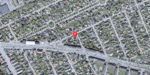 Oversvømmelsesrisiko fra vandløb på Nøddehaven 21, 2500 Valby