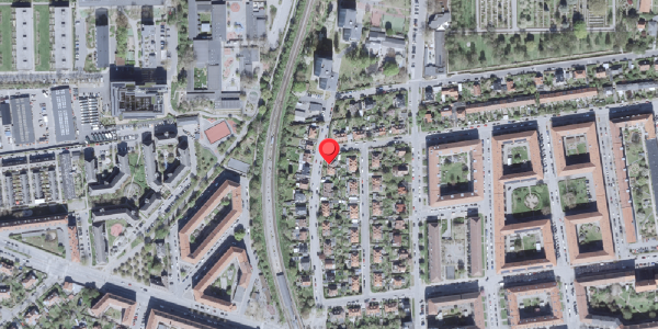 Oversvømmelsesrisiko fra vandløb på Nørretofte Allé 26, 2500 Valby