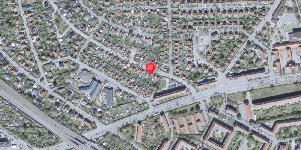 Oversvømmelsesrisiko fra vandløb på Panumsvej 13, . , 2500 Valby