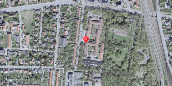 Oversvømmelsesrisiko fra vandløb på Rymarksvej 1, 2900 Hellerup