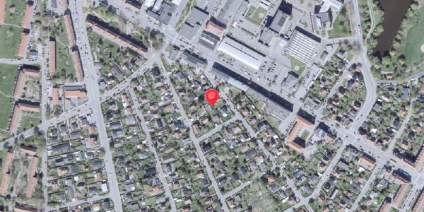 Oversvømmelsesrisiko fra vandløb på Sonnerupvej 97, 2700 Brønshøj