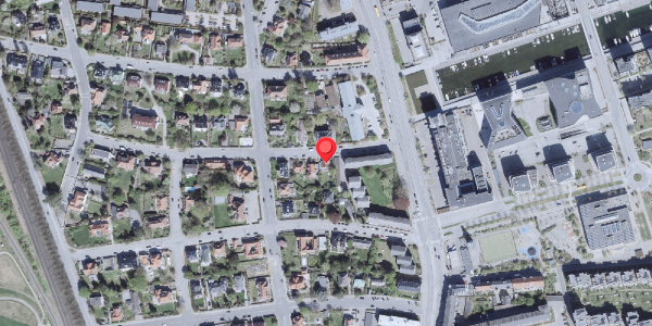 Oversvømmelsesrisiko fra vandløb på Strandagervej 9, 2900 Hellerup