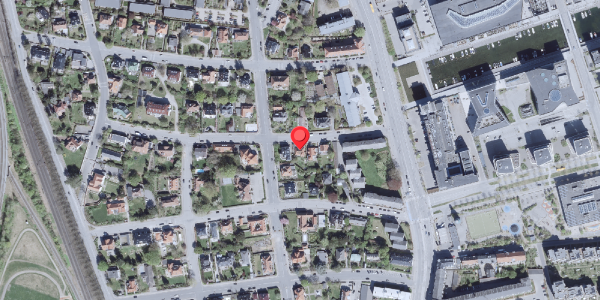 Oversvømmelsesrisiko fra vandløb på Strandagervej 13, 2900 Hellerup