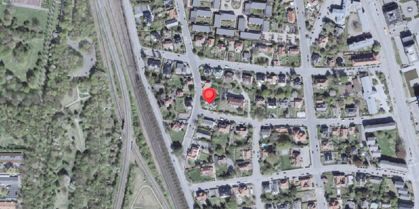 Oversvømmelsesrisiko fra vandløb på Strandagervej 28, 2900 Hellerup