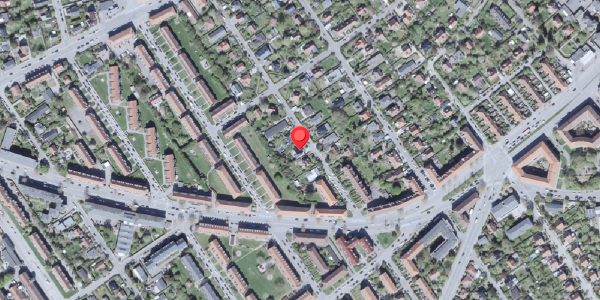 Oversvømmelsesrisiko fra vandløb på Thyvej 13, 2720 Vanløse