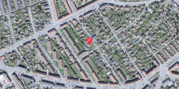 Oversvømmelsesrisiko fra vandløb på Thyvej 21, 2720 Vanløse