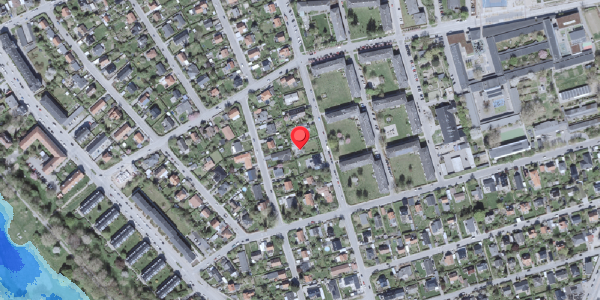 Oversvømmelsesrisiko fra vandløb på Urtehaven 52, . , 2500 Valby