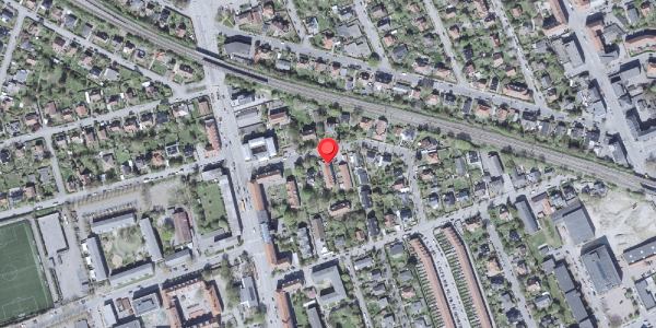 Oversvømmelsesrisiko fra vandløb på Veras Allé 17A, 2. tv, 2720 Vanløse