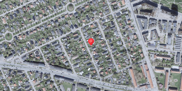 Oversvømmelsesrisiko fra vandløb på Æblehaven 9, . , 2500 Valby