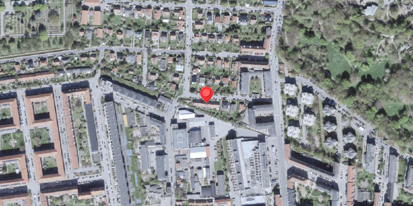 Oversvømmelsesrisiko fra vandløb på Aurikelvej 21, 2000 Frederiksberg