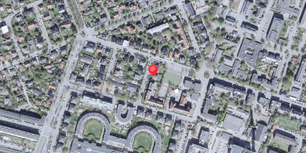 Oversvømmelsesrisiko fra vandløb på Beringsvej 3, st. , 2000 Frederiksberg