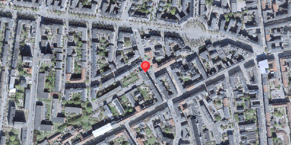 Oversvømmelsesrisiko fra vandløb på Kingosgade 11, 4. 107, 1818 Frederiksberg C