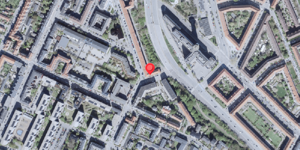 Oversvømmelsesrisiko fra vandløb på Kronprinsesse Sofies Vej 43, 2. th, 2000 Frederiksberg