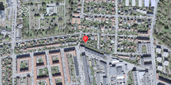 Oversvømmelsesrisiko fra vandløb på Spiræavej 3, . , 2000 Frederiksberg