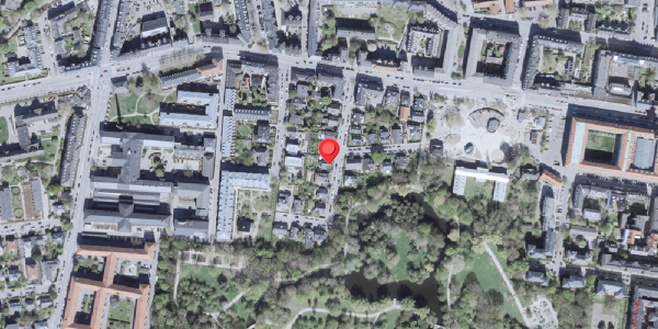 Oversvømmelsesrisiko fra vandløb på Steen Blichers Vej 12, 2000 Frederiksberg