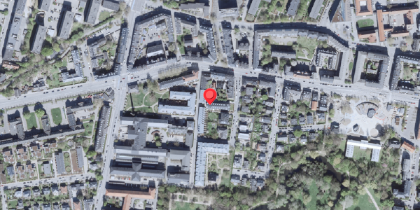 Oversvømmelsesrisiko fra vandløb på Virginiavej 6B, 2000 Frederiksberg